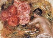 Pierre Renoir, Roses and Study of Gabrielle